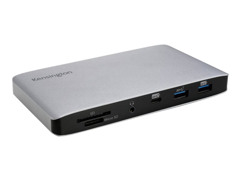 Kensington Sd2500t Thunderbolt 3 And Usb C Dual 4k Hybrid Nano Dock With 60 K36400na