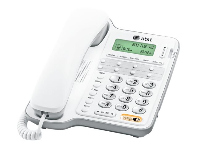AT&T CL2909 - corded phone with caller ID/call waiting - white