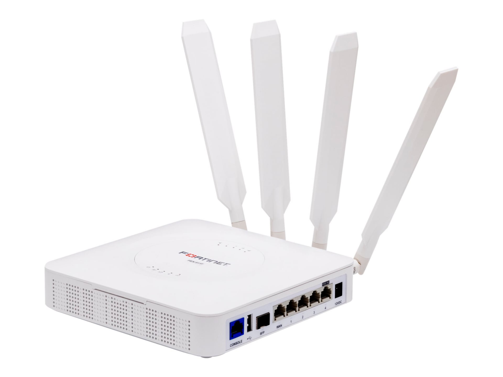 Fortinet FortiExtender 511F - router - WWAN - Bluetooth - desktop, wall-mou