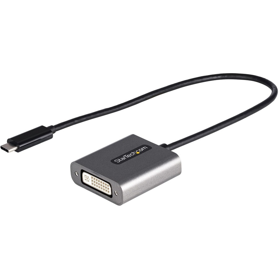 StarTech.com USB C to DVI Adapter - USB Type-C to DVI-D Video Converter - 1
