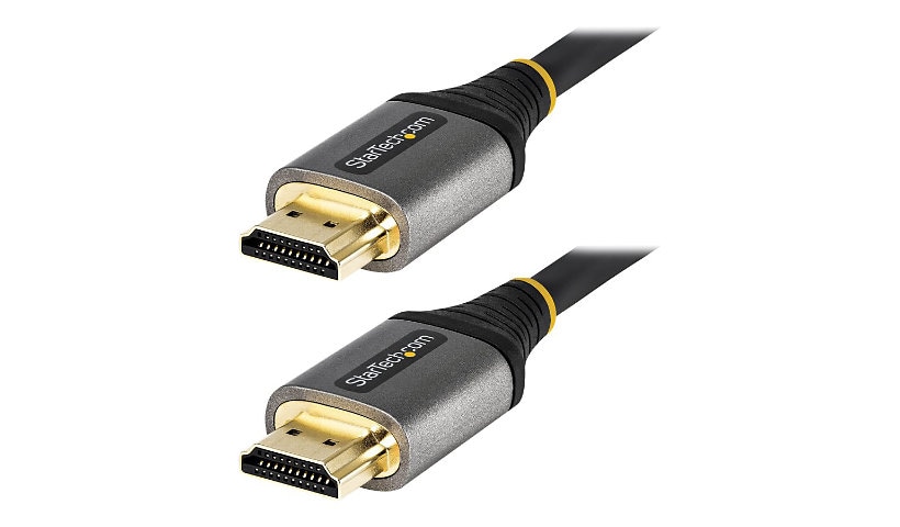 StarTech.com 6ft/2m HDMI 2,1 Cable, Certified Ultra High Speed HDMI Cable 48Gbps, 8K 60Hz/4K 120Hz HDR10+, 8K HDMI