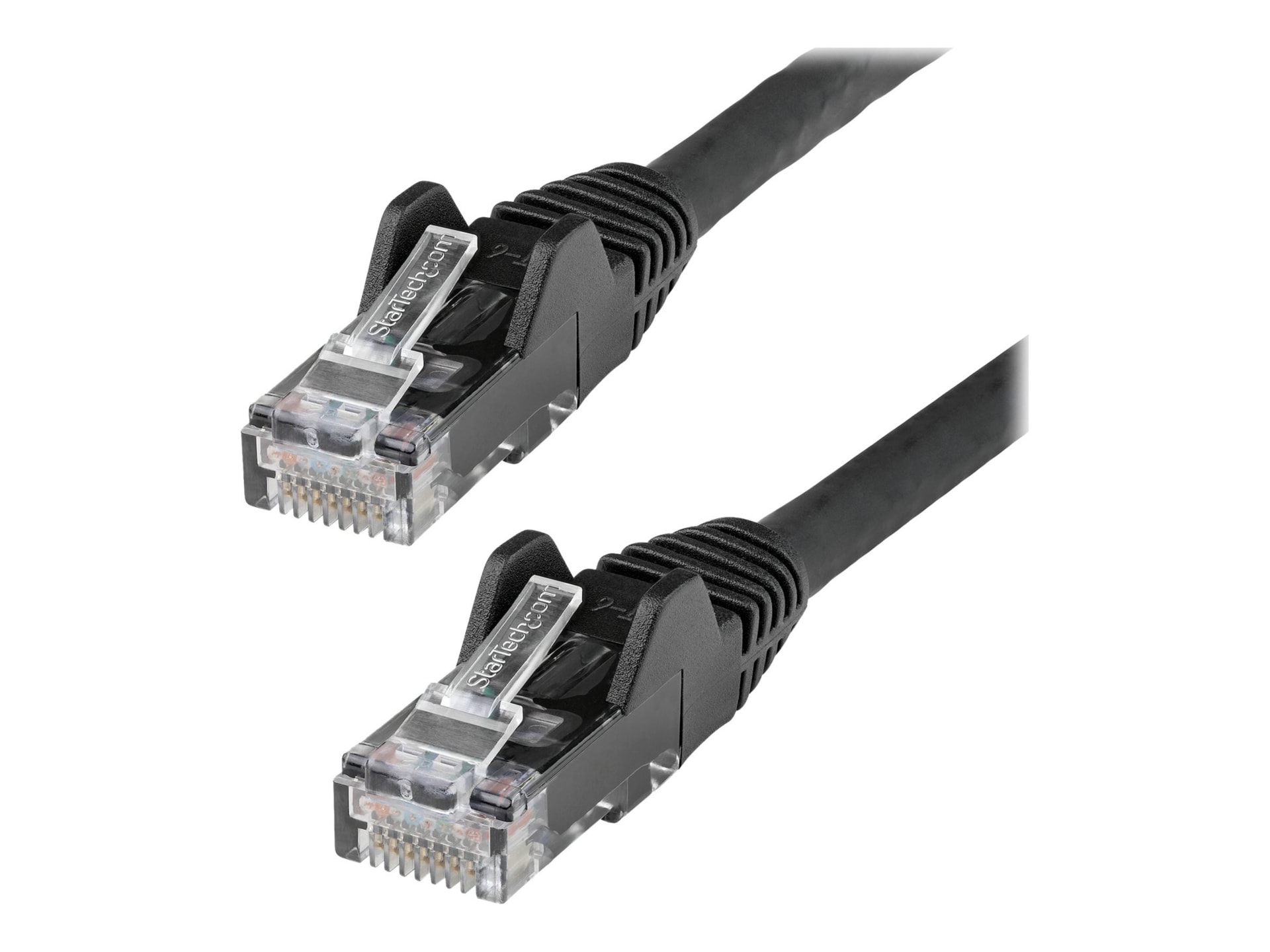 StarTech.com 20ft LSZH CAT6 Ethernet Cable - Black Snagless Patch Cord