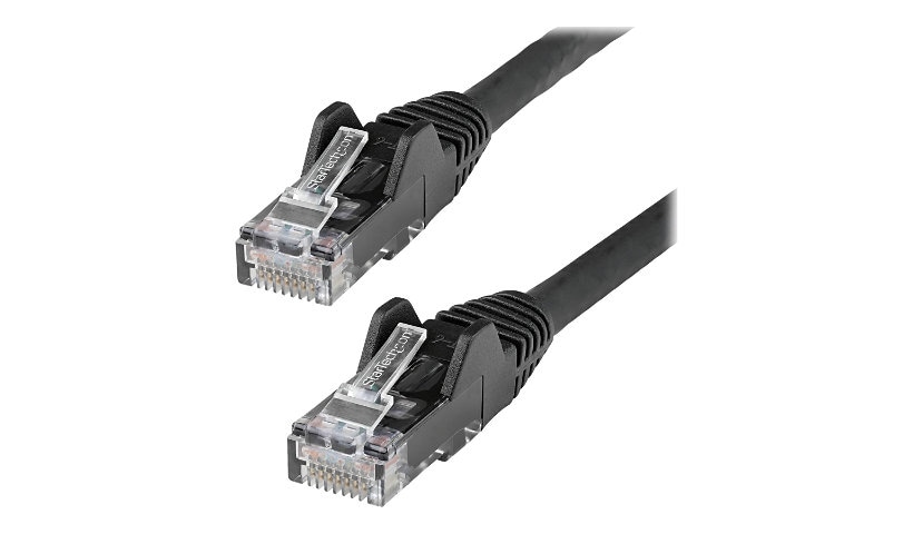 StarTech.com 20ft (6m) CAT6 Ethernet Cable, LSZH (Low Smoke Zero Halogen) 10 GbE Snagless 100W PoE UTP RJ45 Black