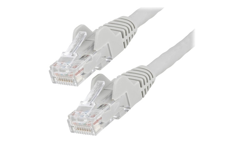 StarTech.com 20ft (6m) CAT6 Ethernet Cable, LSZH (Low Smoke Zero Halogen) 10 GbE Snagless 100W PoE UTP RJ45 Gray Network