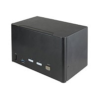 Commutateur KVM DisplayPort StarTech.com à 2 ports pour quatre moniteurs, 4K 60 Hz HDR – TAA