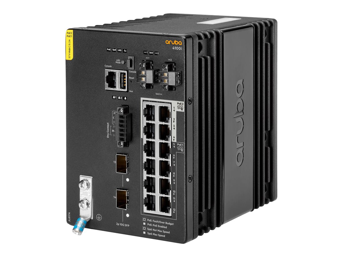 HPE Aruba 4100i - switch - 12 ports