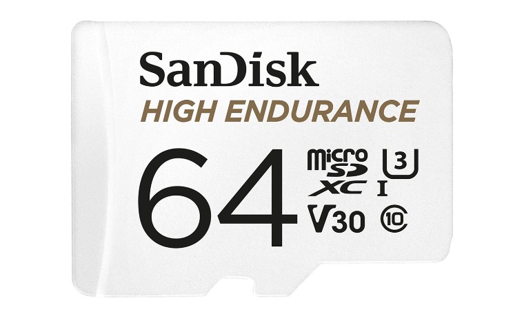 SanDisk High Endurance - flash memory card - 64 GB - microSDXC UHS