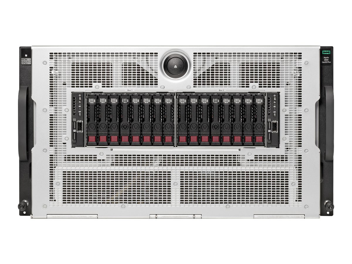 HPE Apollo d6500 Gen10 Plus - rack-mountable - 6U - up to 2 blades