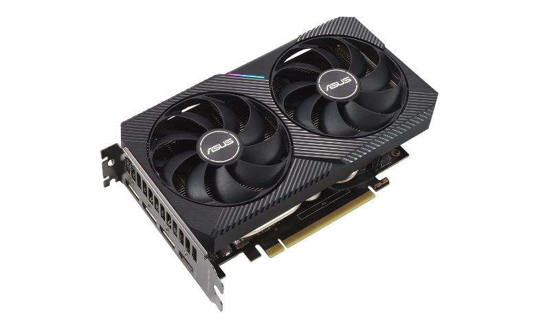 ASUS DUAL-RTX3060-O12G-V2 - OC Edition - graphics card - GF RTX 3060 - 12 GB