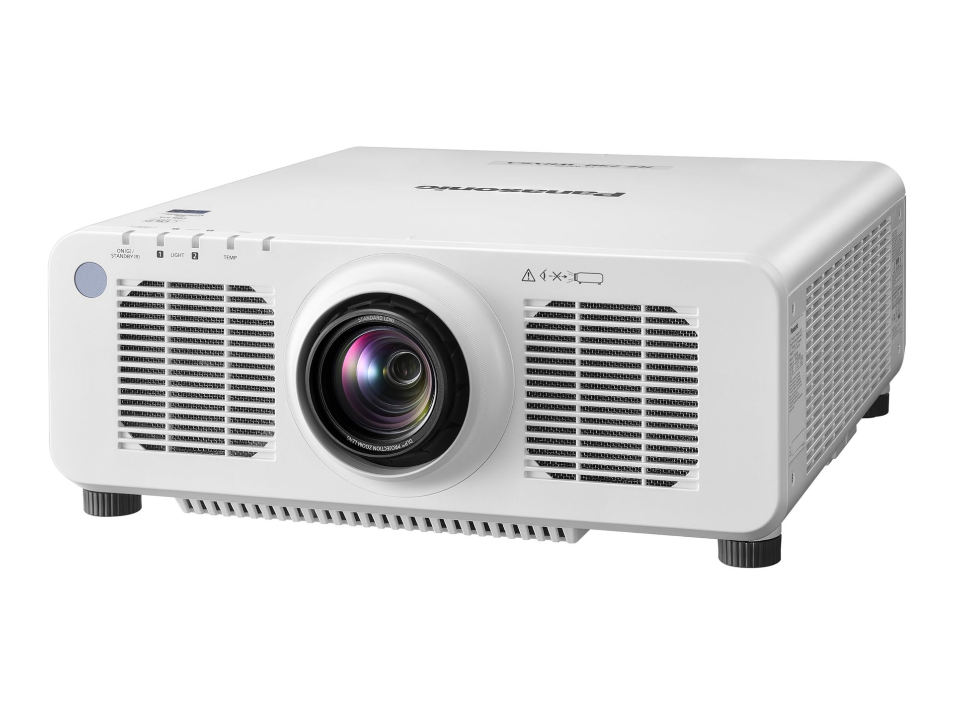 Panasonic PT-RZ790LWU7 - DLP projector - no lens - LAN - white