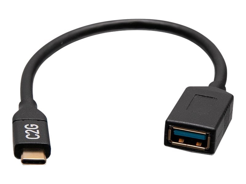 C2G USB C to USB Adapter - USB 3.2 Gen 1 to USB A - 5Gbps - M/F - C2G29515 Cables - CDW.com