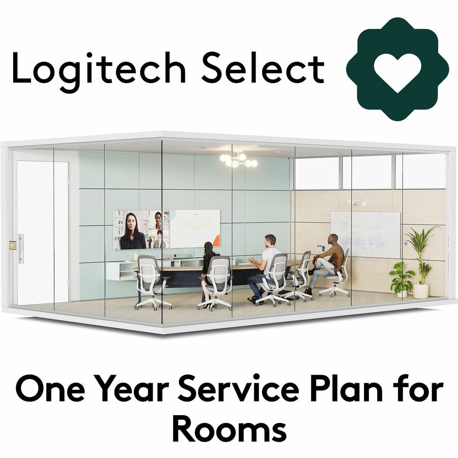 Logitech Select - extended service agreement - 1 year