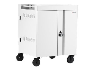 Bretford Cube cart - for 16 netbooks/tablets - arctic white