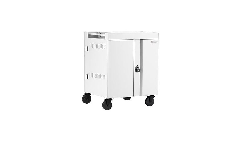 Bretford Cube TVC16 - cart - pre-wired - for 16 netbooks/tablets - arctic white