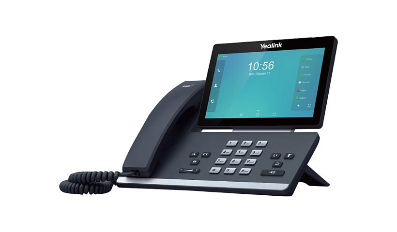 Yealink SIP-T58A – téléphone vocal sur IP – avec interface Bluetooth – capacité d’appel à 5 voies
