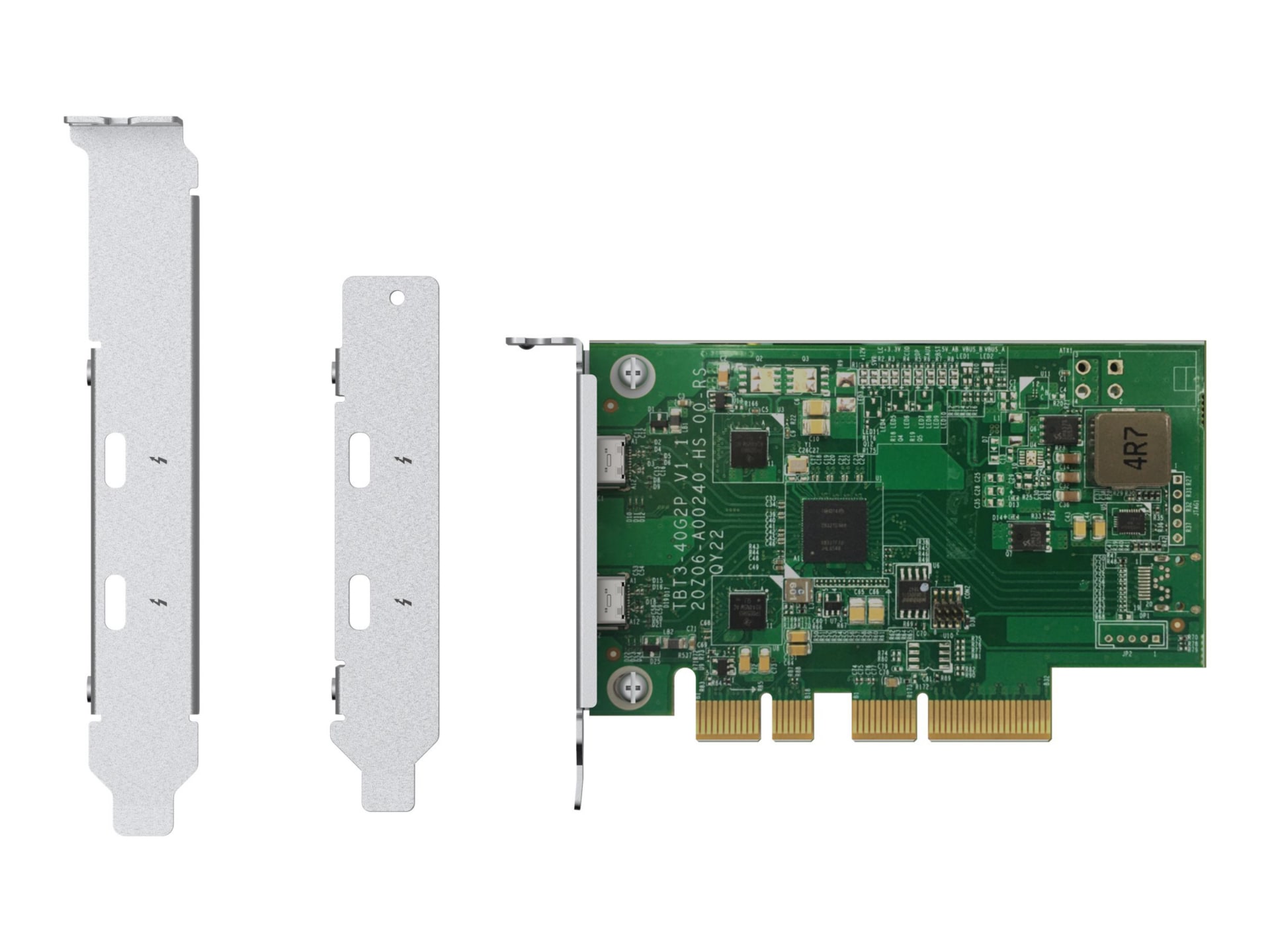 QNAP QXP-T32P - Thunderbolt adapter - PCIe 3.0 x4 - Thunderbolt 3 x 2