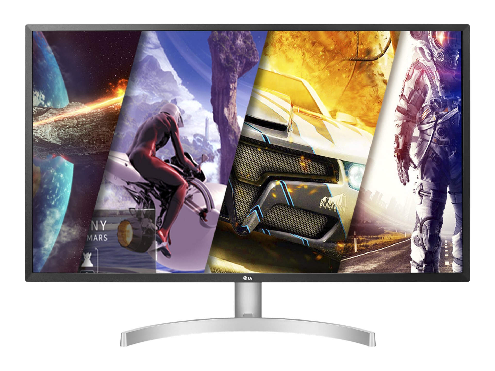 LG UltraFine 32UL500-W 32" Class 4K UHD LCD Monitor - 16:9 - Black