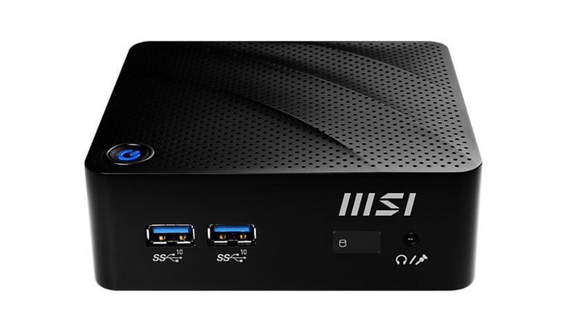 MSI Cubi N JSL 006US - mini PC - Celeron N4500 1.1 GHz - 4 GB - SSD 128 GB