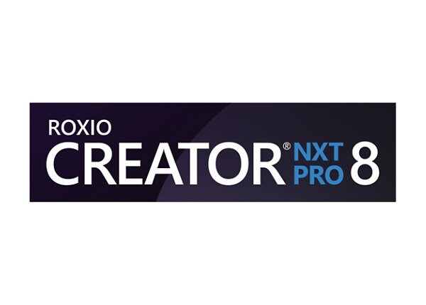 COREL ROXIO CREATOR NXT PRO 8 LIC