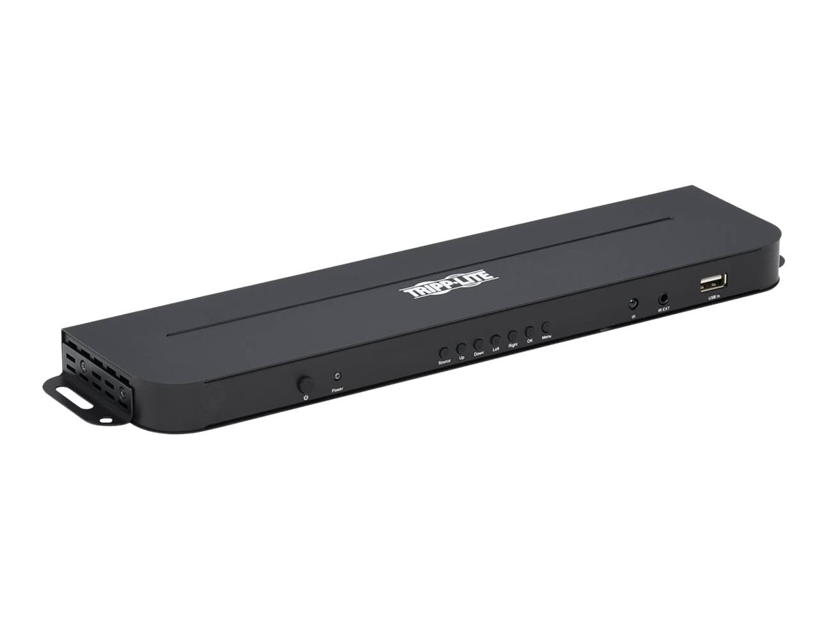 Tripp Lite Presentation Switch Multi-Format 7-Port 4K HDMI DP VGA YPbPr AV; multi-format to HDMI converter / scaler /