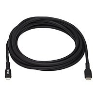 Tripp Lite USB C to Lightning Sync/Charge Cable M/M Mfi Certified Black 3M