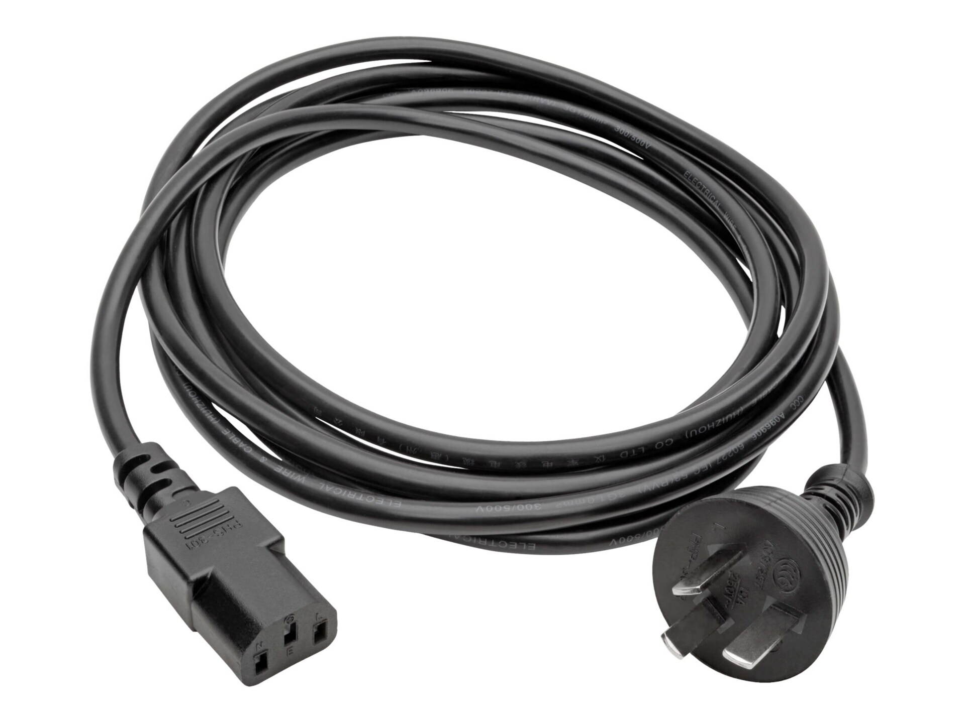 Tripp Lite GB 15934-2008 to C13, China Computer Power Cord - 10A 10ft 3M