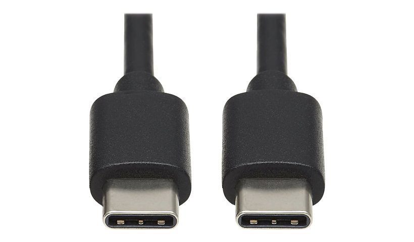 Eaton Tripp Lite Series USB-C Cable (M/M) - USB 2.0, Black, 3 ft. (0,91 m) - Thunderbolt cable - 24 pin USB-C to 24 pin