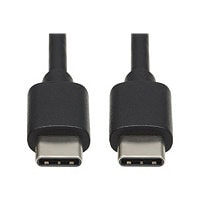 Eaton Tripp Lite Series USB-C Cable (M/M) - USB 2.0, Black, 3 ft. (0.91 m) - Thunderbolt cable - 24 pin USB-C to 24 pin
