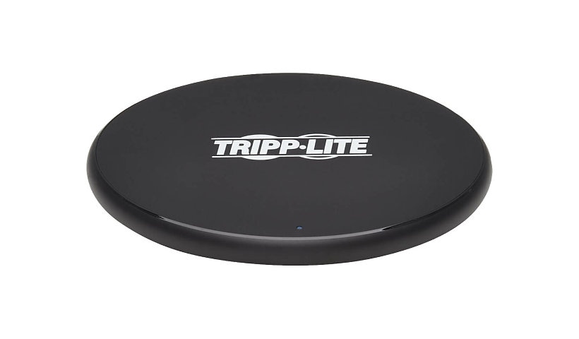 Tripp Lite Wireless Charging Pad 15W for Smartphones, Ipads, Androids Black wireless charging pad - 15 Watt