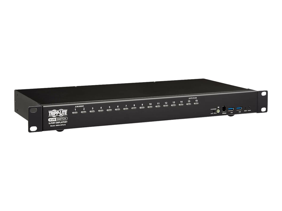 Eaton Tripp Lite series DisplayPort/USB KVM Switch 16-Port with Audio/Video