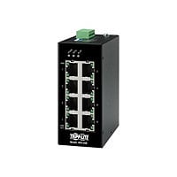 Tripp Lite Unmanaged Industrial Gigabit Ethernet Switch 8-Port - 10/100/1000 Mbps, DIN Mount - switch - 8 ports -