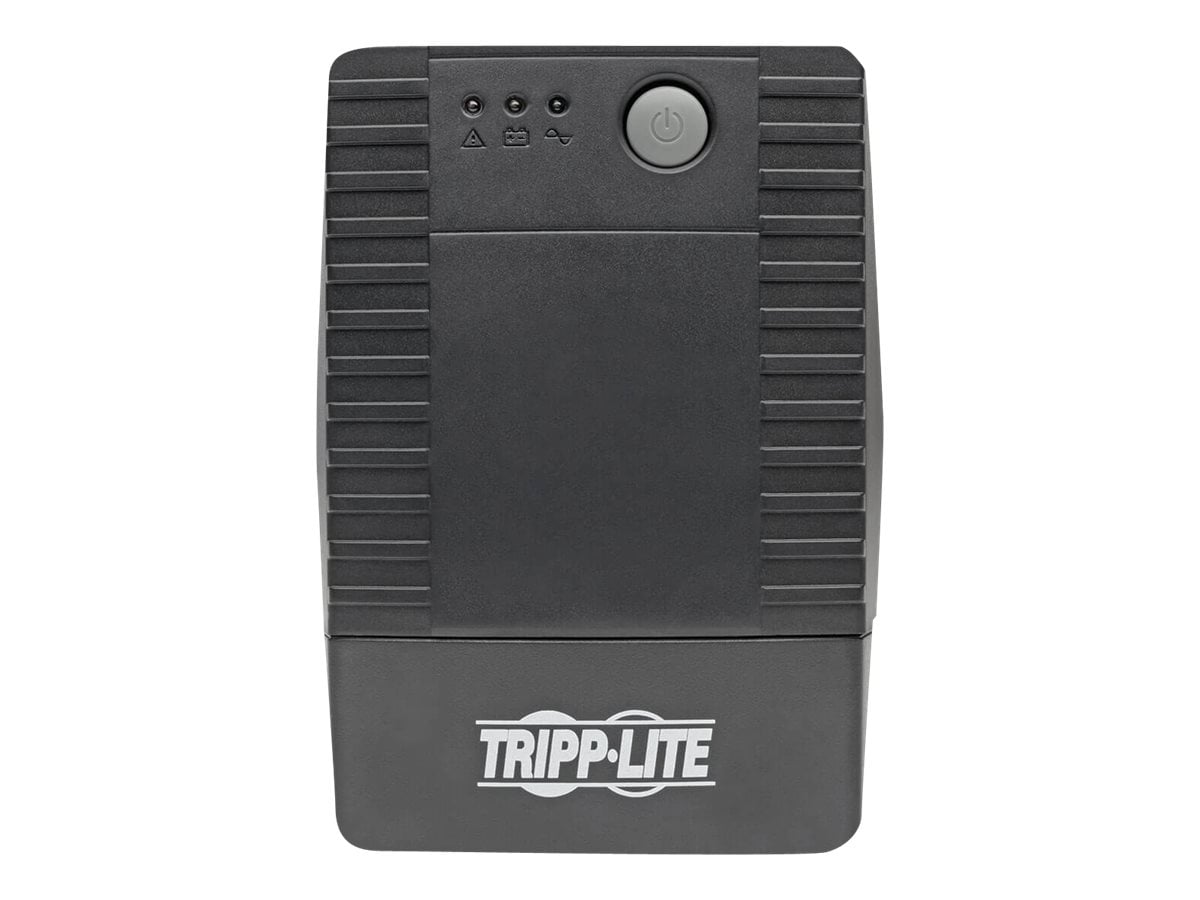 Tripp Lite Line Interactive UPS, Schuko CEE 7/7 (2) - 230V, 650VA, 360W, Ultra-Compact Design - onduleur - 360 Watt - 650 VA