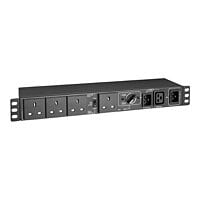 Tripp Lite 230V 13A Single-Phase Hot-Swap PDU with Manual Bypass - 4 BS1363