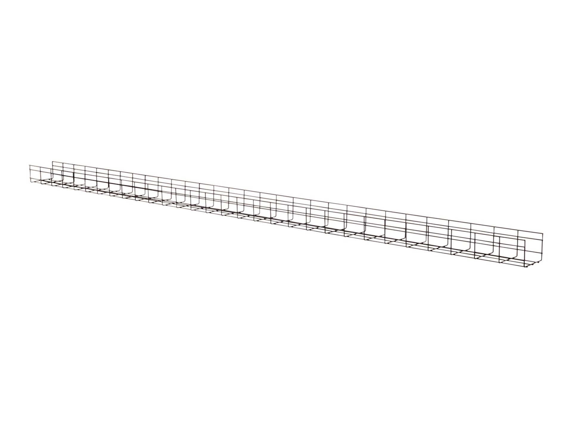 Tripp Lite Wire Mesh Cable Tray - 150 x 100 x 1500 mm (6 in. x 4 in. x 5 ft.), 2-Pack - sections de plateaux de câbles - maillage métallique