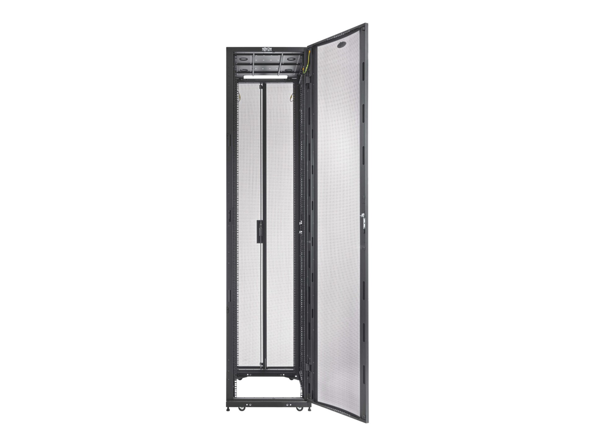 Tripp Lite SmartRack Premium 50U Standard-Depth Rack Enclosure Cabinet - ra