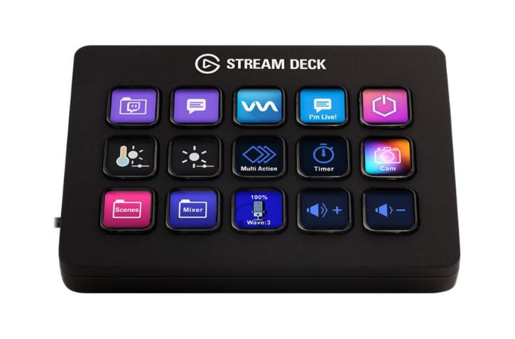 Elgato Stream Deck - keypad - 10GBA9901 - Audio Equipment - CDW.com