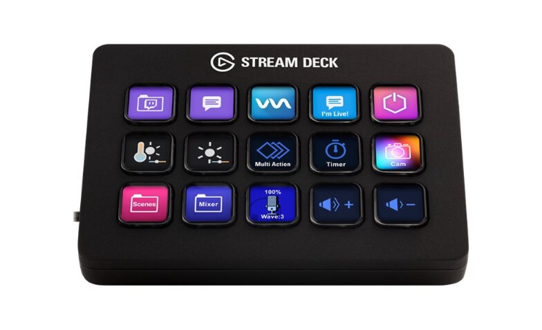 Stream Deck Elgato Manos Libre Con Pedal USB-C - ELGATO COMPONENTES GAMER -  Megatone