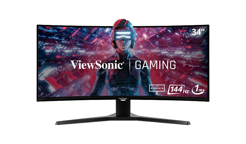 Viewsonic 34" Display, MVA Panel, 3440 x 1440 Resolution