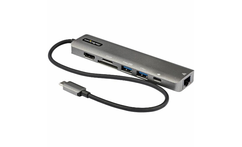 Hub USB C,Adaptateur Multiport 7-en-1 vers Double HDMI,VGA,2 Ports USB  3.0,PD 87W et Port Audio,Station d'accueil USB C Compatible a - Cdiscount