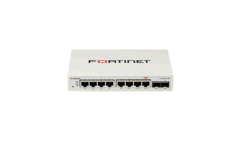 Fortinet FortiSwitch 108F - switch - 8 ports - managed