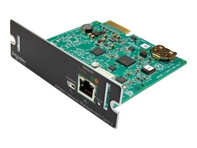 APC Network Management Card 3 with PowerChute Network Shutdown - remote management adapter
