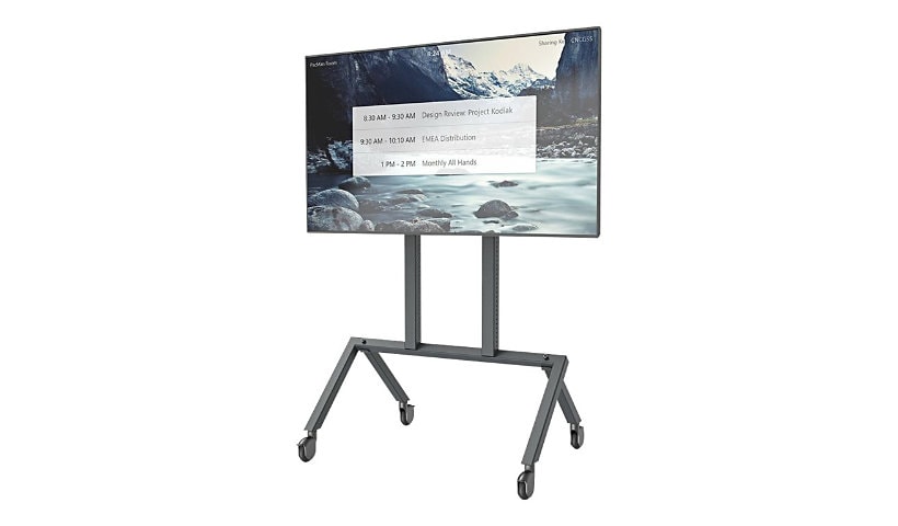 Heckler AV cart - for LCD display - black gray