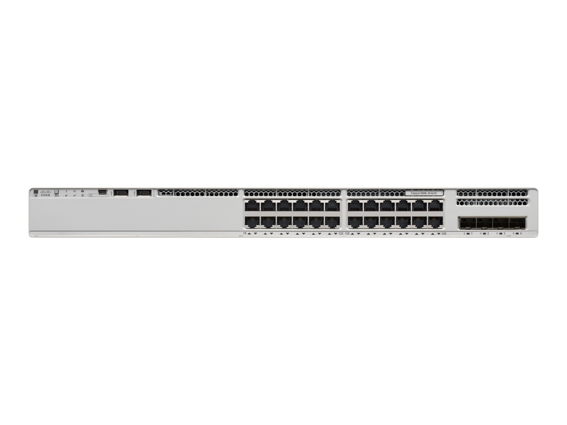 Cisco Catalyst 9200L - Network Advantage - switch - 24 ports - rack-mountable - TAA Compliant