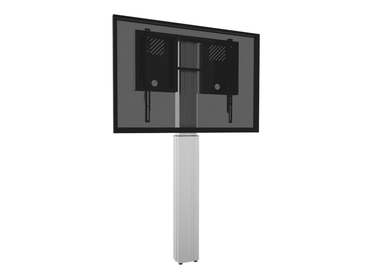 Conen RLI10070WK - mounting kit - for touchscreen - jet black, RAL 9005, anodised silver