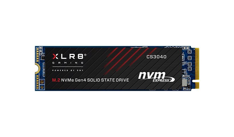 PNY XLR8 CS3040 - SSD - 4 TB - PCIe 4.0 x4 (NVMe)