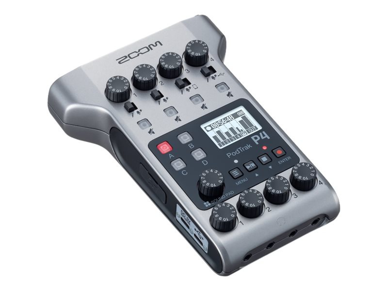 Zoom PodTrak P4 podcast recorder