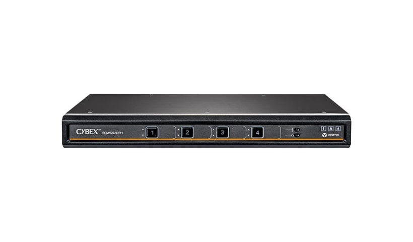 Cybex Secure MultiViewer KVM Switch SCMV245DPH - KVM / audio / USB switch - 4 ports