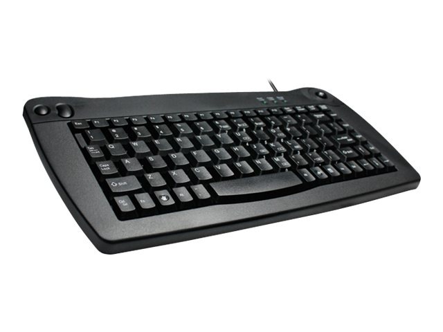 ADESSO MINI TRACKBALL DT KB/MOU BLK