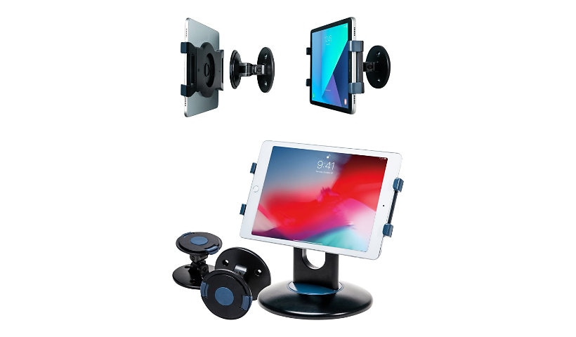 CTA QuickConnect Wall and Desk Mounting Kit for iPad 7-9 and 7-13" Tablets