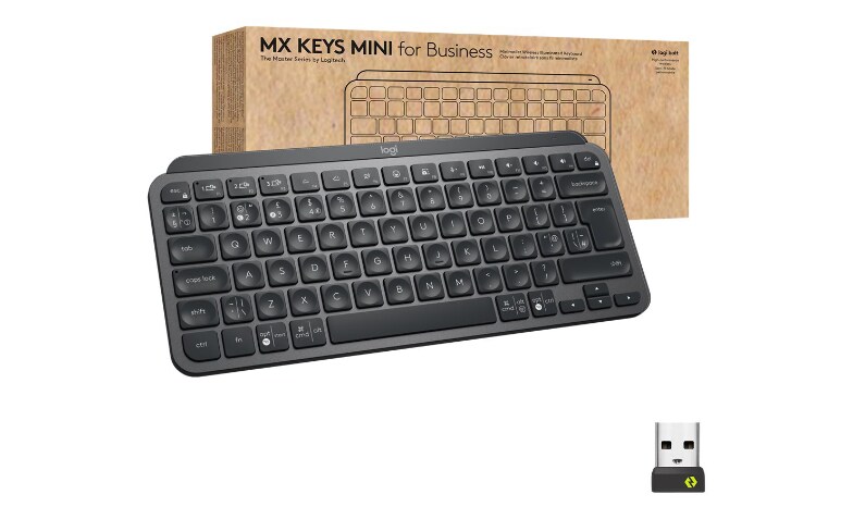 Logitech MX Keys Mini for - keyboard - QWERTY - US English - graphite - 920-010594 - Keyboards - CDW.com